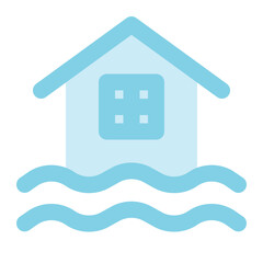 flood icon for illustration