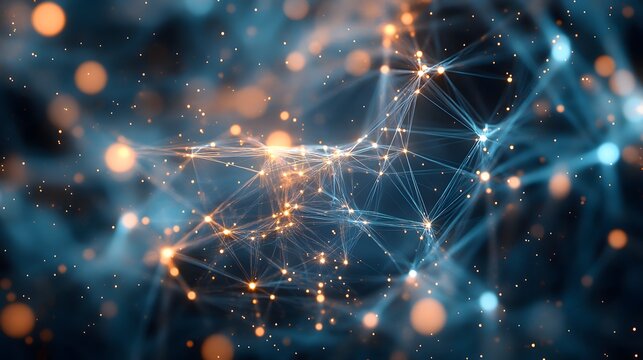 The concept of string theory with multi-dimensional space, hyper real, high quality, sharp images, graphic, illustration