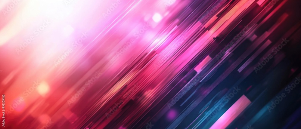 Poster abstract blurred background featuring intersecting lines and stripes