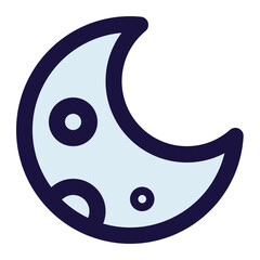 moon phase icon for illustration
