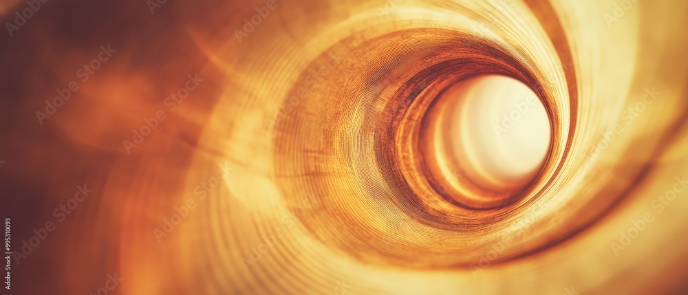 Poster vintage geometric texture with a blurred abstract background featuring a spiral design ideal for the