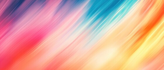 Obraz premium Abstract blurred background featuring a blend of vibrant colors and soft lines ideal for web design applications