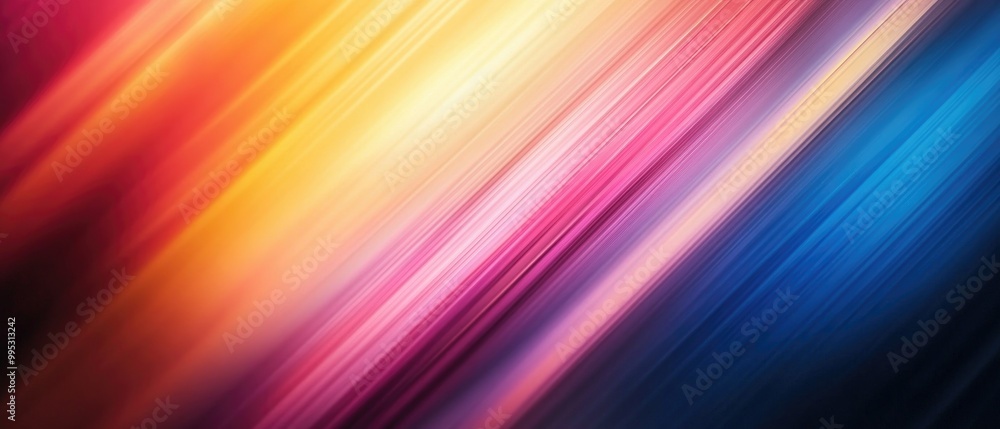 Aufkleber abstract blurred background featuring intersecting lines and stripes