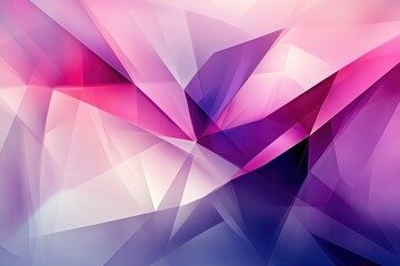 Fototapeta premium Elegant abstract geometric background featuring fashionable pink and purple hues