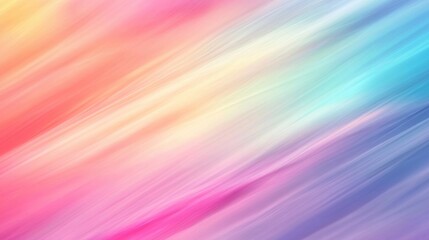 Fototapeta premium Fantasy pastel blur with an abstract background featuring a gradient ombre style of vibrant colors