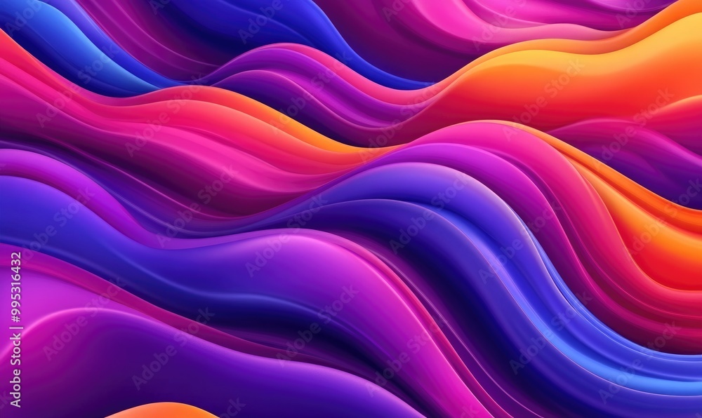 Aufkleber abstract fluid color wave background modern layout template suitable for business or technology pres
