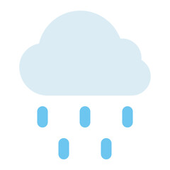 rain icon for illustration