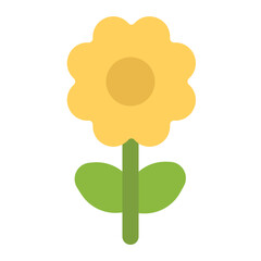 flower icon for illustration