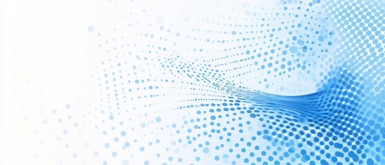 Abstract Blue Dot Design Background Template suitable for healthcare and diverse business applications Ample space available for text insertion