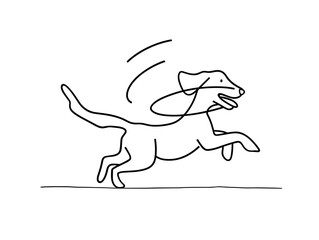 Canine Frisbee Athletics: A Rhythm of Joy and Boundless Energy in Motion