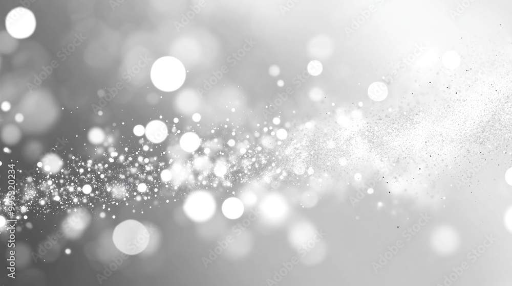 Canvas Prints abstract white particles creating a clean bright backdrop suitable for business events concerts or m