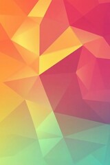 Obraz premium Abstract 2D cartoon background featuring geometric triangles