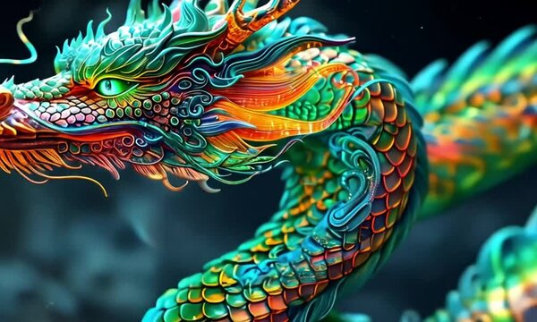 Green dragon in Chinese mythology