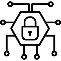 Cyber Security Icon