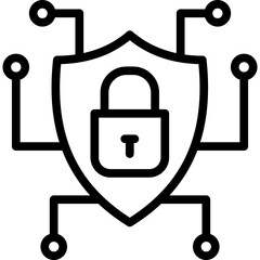 Cyber Security Icon