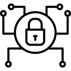 Cyber Security Icon