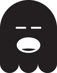 Sleepy Ghost Emoticon
