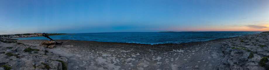 Fototapeta premium Atardecer en el mediterráneo 