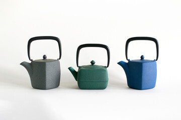 急須　茶器　鉄器　鋳物　山形鋳物