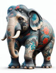 Fototapeta premium 象（Elephant） 