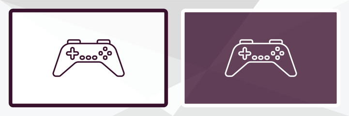 console outline icon. Linear vector from programming concept. Thin line white and black console icon isolated on white and dark background