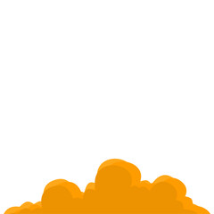 Vector Sunset Clouds