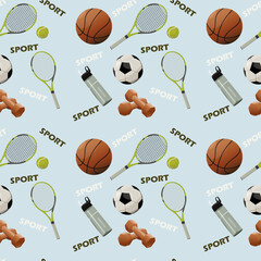 vector pattern sports equipment