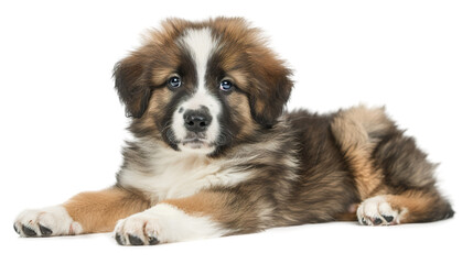 Fototapeta premium Beagle puppy full body shot isolated on transparent background, png