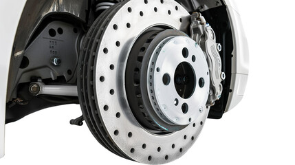 Car brakes isolated on transparent background, png