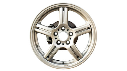 Obraz premium Car rims isolated on transparent background, png