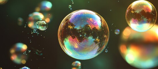 Bubbles captivate artists with their diverse interpretations and versatility across multiple artistic mediums