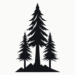 Fototapeta premium set of trees