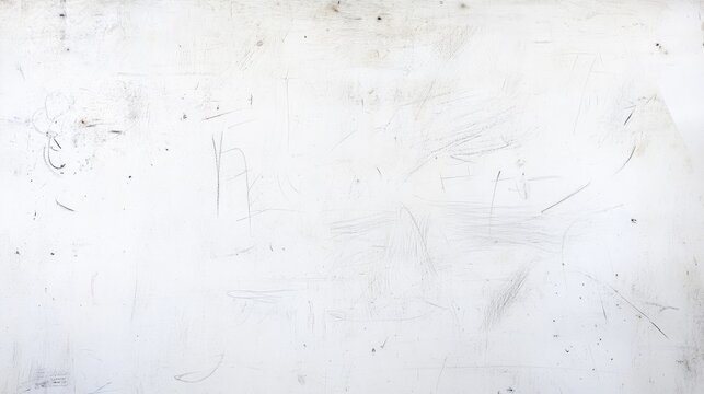 A close-up of a whiteboard surface with faint lines from previous writing, erased but still slightly visible.