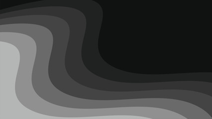 Grey paper cut abstract background vector image