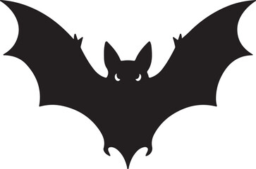 bat on white background