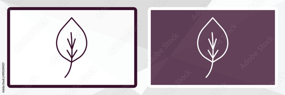 Poster ovate outline icon. linear vector from nature concept. thin line white and black ovate icon isolated