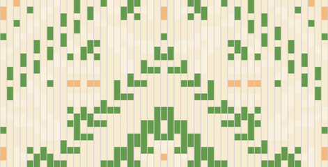 Stitch Islamic Geometric Pattern Designfolk Embroidery, Aztec Geometric Ornament Print. Design for Carpet, Wallpaper, Clothing, Wrapping, Fabric