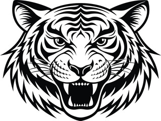 Fototapeta premium head of a tiger