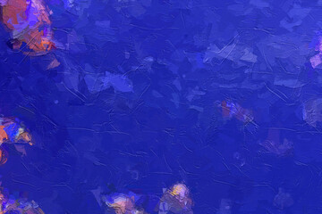 Oil paintings and various flowers, marine creatures, roses, peonies, tigers, and beauty