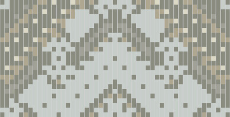 Repeating Pattern Ikat Pattern Designfolk Embroidery, Aztec Geometric Ornament Print. Design for Carpet, Wallpaper, Clothing, Wrapping, Fabric