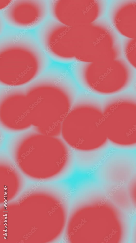 Poster colored dots pulsate on white background. design. colored dot spots pulsate in rotating stream. bubb