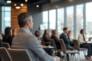 A townhall event celebrating company milestones, featuring awards and recognition for outstanding employees, Generative AI