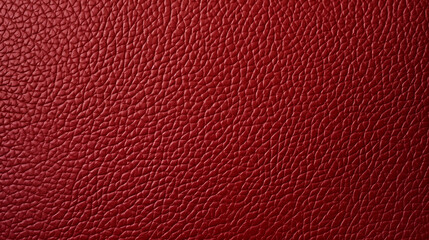 Fototapeta premium Red leather background. Closeup of eco leather texture