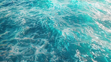 Obraz premium Vibrant sea water backdrop