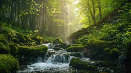 Obraz premium Forest Spring