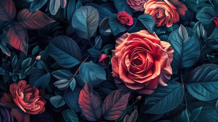 Floral picture for wallpaper and more