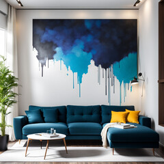 Modern living room interior design