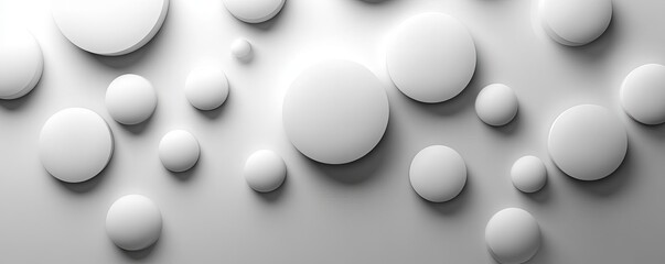 Symmetrical arrangement of subtle gray circles fading into the background, embodying a minimalistic design with a clean, simple layout and modern aesthetic