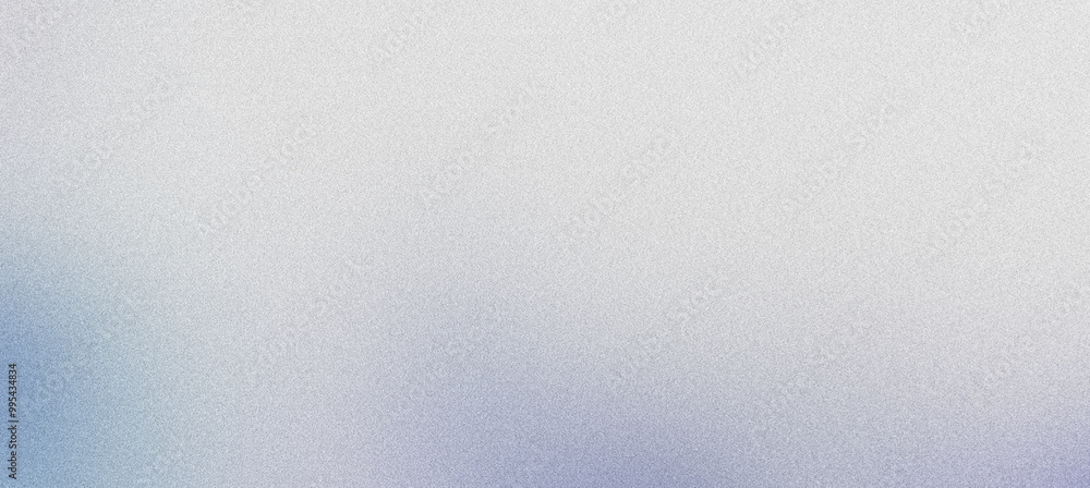 Poster serene gradient background transitions smoothly from light blue to white, with a grainy texture addi