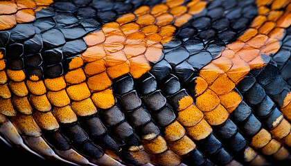 the patterns created by python scales offer an intriguing and individualistic presentation